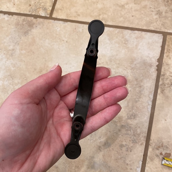 Set of 17 3” center oil rubbed bronze cabinet hardware pulls handles - Picture 4 of 7